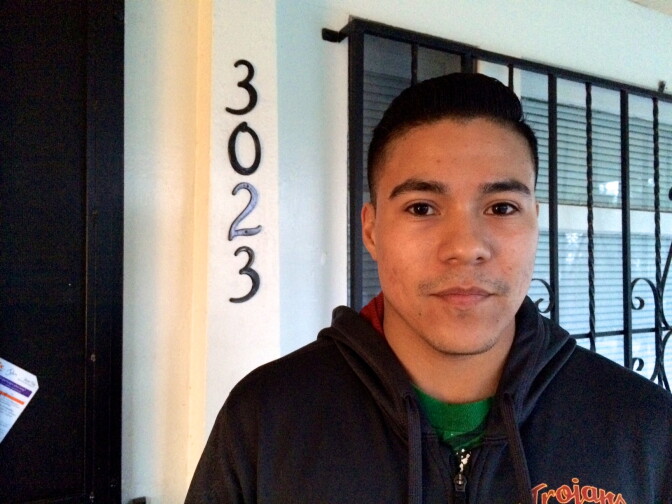 Andres Cantero is a second-year law student at USC who moved into an apartment building in January; he didn't know that he lived next to an oil drilling site. "My first gut reaction is that I don't feel as safe," he said. "I'm just shocked. That's also a reaction." 