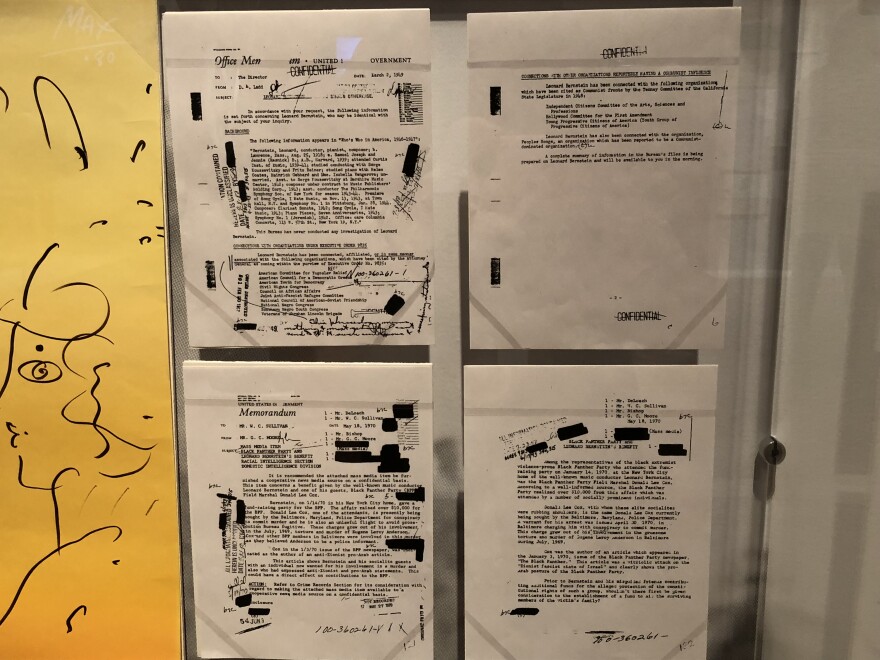 Bernstein's FBI Dossier donated by his family. Bernstein was heavily involved in various liberal movements throughout his life. He was a staunch opposer of the Vietnam War and cultivated friendships with members of the Black Panthers.