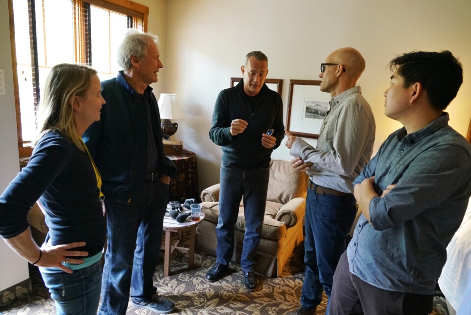 Clint Eastwood and Tom Hanks talks with KPCC's "The Frame" about their new film "Sully." It made its debut at the 43rd annual Telluride Film Festival. 