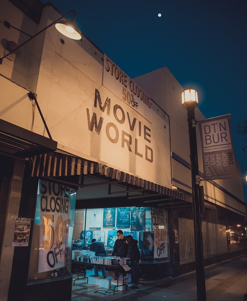 Burbank's Book Castle Movie World is closing its doors for the last time on Monday after 51 years as a local institution. 
