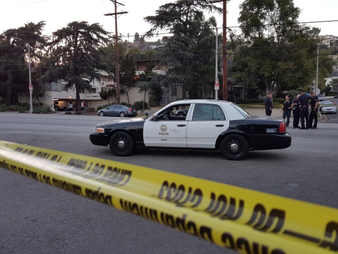 An officer-involved shooting occurred Friday in Los Feliz.