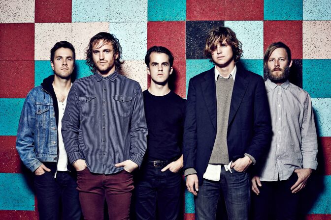 The alternative rock band, Gardens & Villa, who have found a new home in Frogtown.