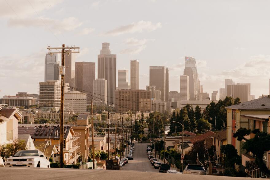 Downtown Los Angeles skyline