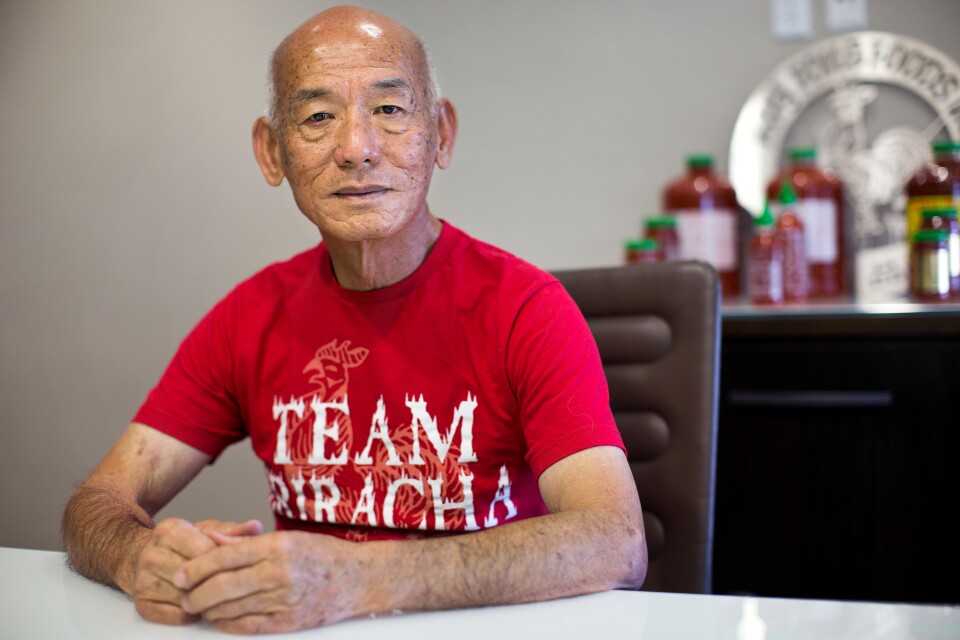 David Tran is the owner of Huy Fong Foods Inc. in Irwindale. His company is named after the ship that brought Tran from Vietnam to the United States in 1978.