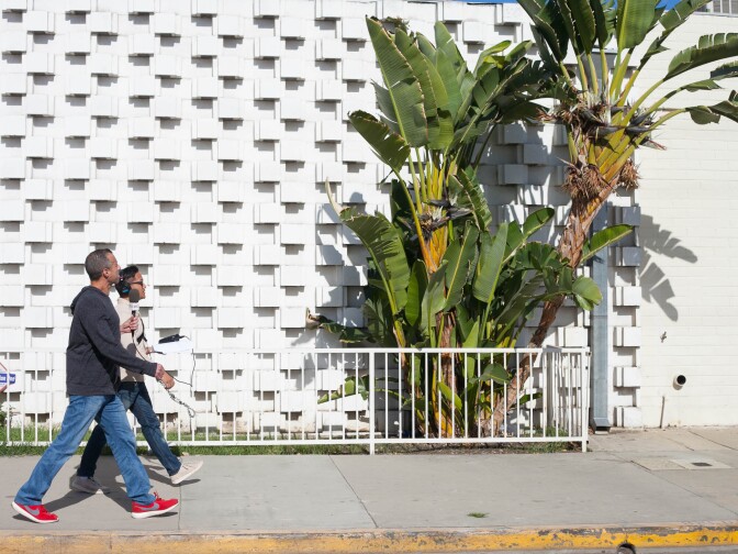 San Fernando on Wednesday Feb. 21, 2018. (Photos/Susanica Tam For KPCC)