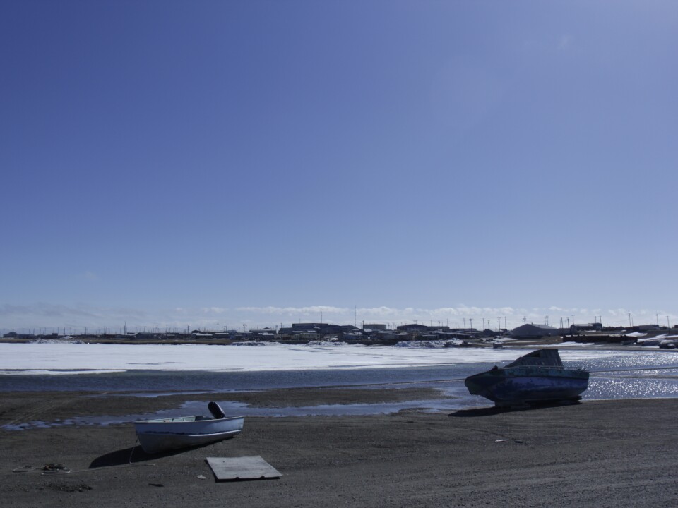 Kaktovik sits on an island in the Arctic Ocean on Alaska's northeast coast. It's the only village within the Arctic National Wildlife Refuge's coastal plain, which Congress opened to oil exploration in 2017.