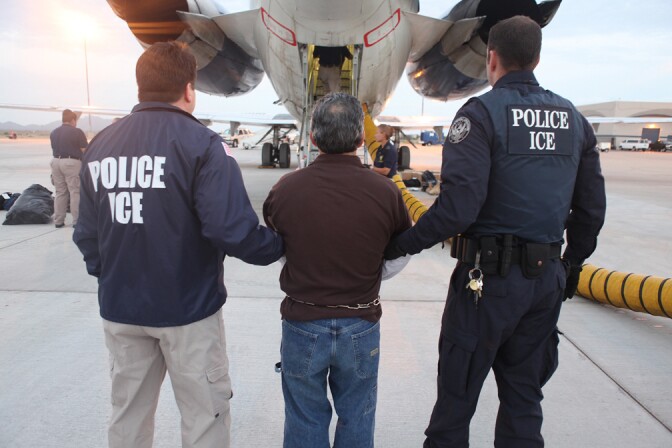 Pedro Pimentel Rios was deported back to Guatemala by Immigration and Customs Enforcement agents on July 12, 2011.