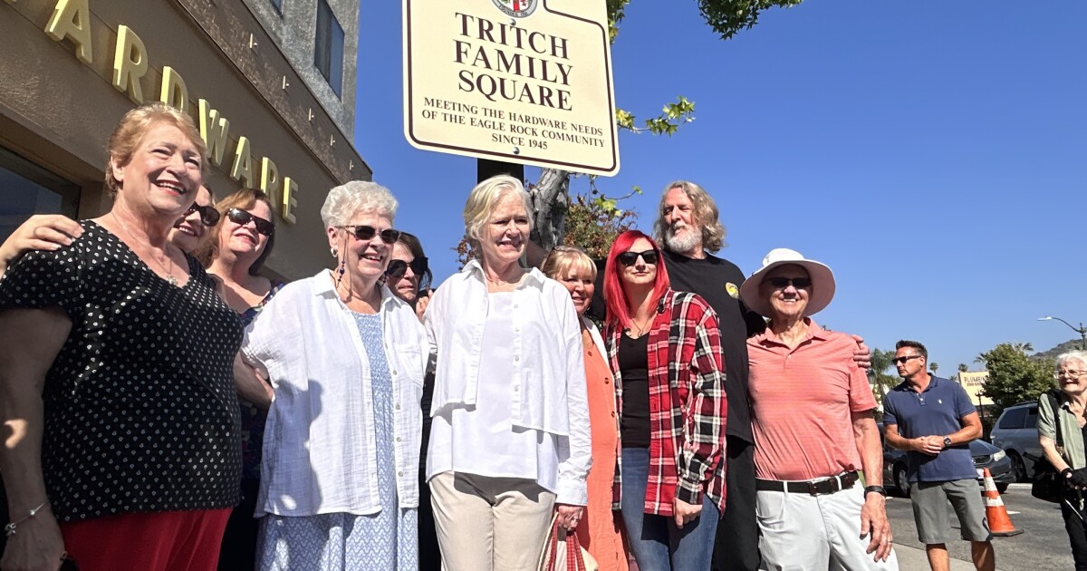 Eagle Rock Intersection Dubbed ‘Tritch Family Square’ To Honor