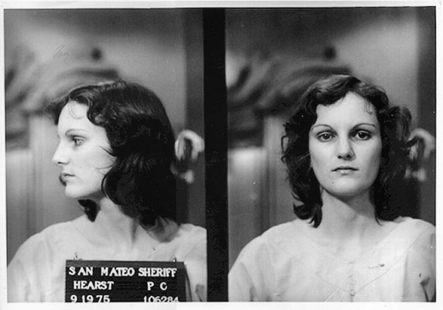 Patty Hearst's mugshots upon her arrest in 1975. Jeffrey Toobin's new book 'American Heiress' uses previously unavailable documents to dig deep into Hearst's crimes and the sensational court case that followed.