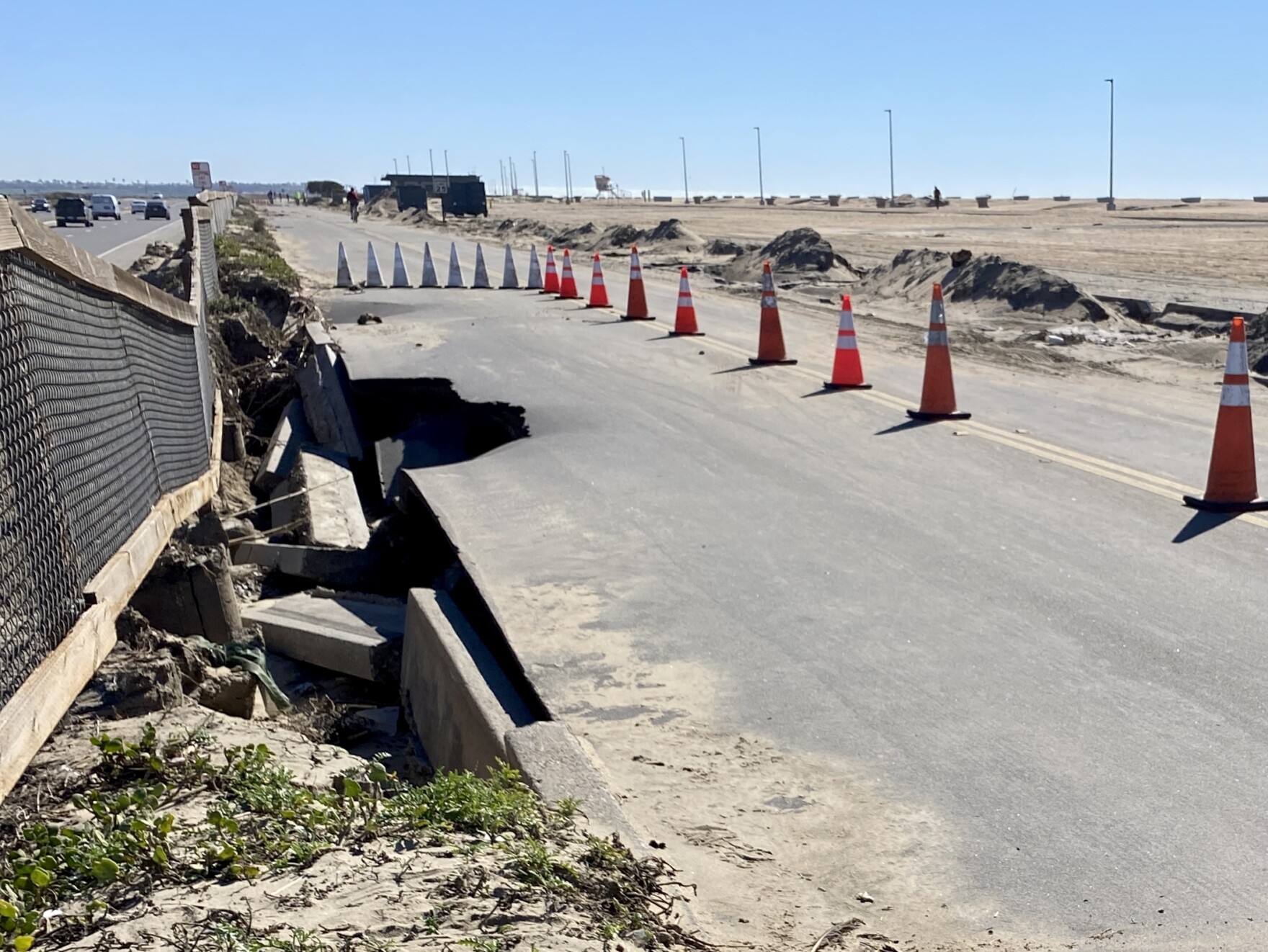 Here's What Bolsa Chica State Beach Looks Like After Major Flooding LAist