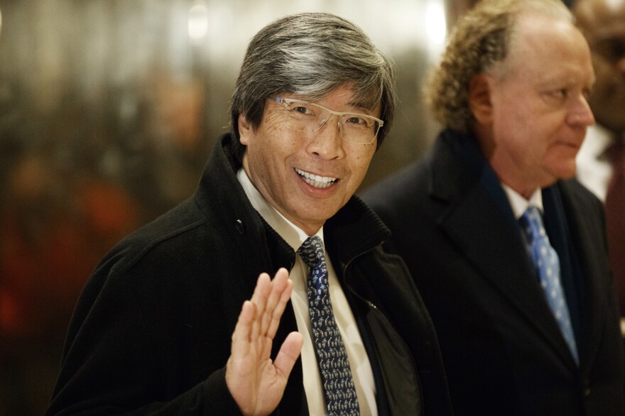 Billionaire Dr. Patrick Soon-Shiong officially takes control of the<em> Los Angeles Times</em> and <em>The San Diego Union-Tribune</em> as soon as Monday, sources familiar with the deal tell NPR.