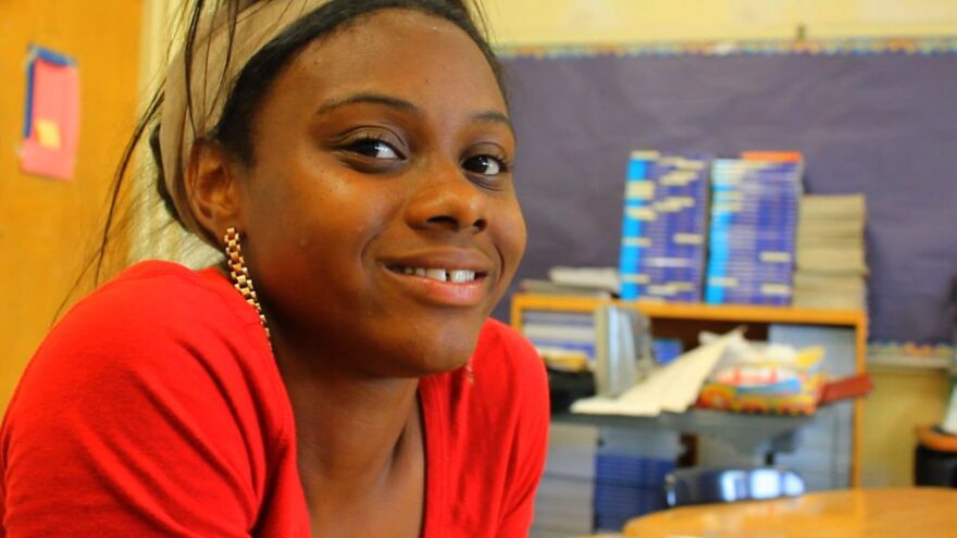 Chavin Hannah, a Crenshaw High graduate with a future ahead of her.