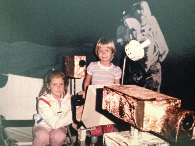 "Hidden Figures" co-writer Allison Schroeder visits NASA as a child.