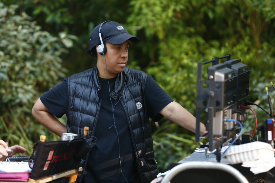 Angela Robinson directing "True Blood."