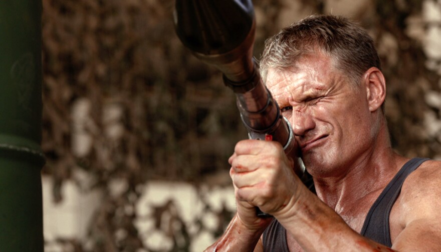 Still of the film "Skin Trade" starring Dolph Lungren 