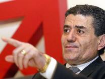 Businessman Haim Saban leads a consortium of US investors in Munich, Germany in 2004. 