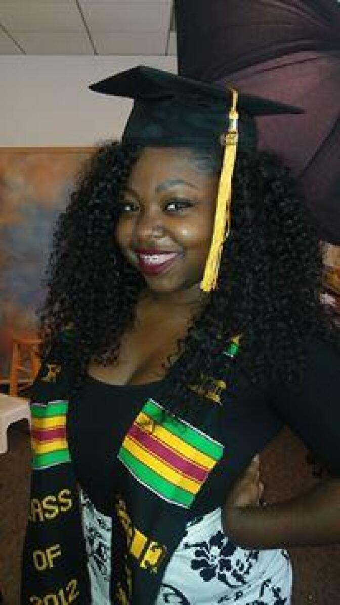 Shari Walker spent time in the foster care system and is now an advocate for foster care youth.
