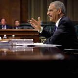 WASHINGTON, DC - JUNE 12:  U.S. Attorney General Eric Holder answers questions while testifying before the Senate Judiciary Committee on Capitol Hill June 12, 2012 in Washington, DC. Holder faced questions from senators about the ongoing Operation Fast and Furious investigation, his decision to ordered two federal prosecutors to begin criminal investigations into a series of national security leaks to the news media and other subjects.  (Photo by Chip Somodevilla/Getty Images)