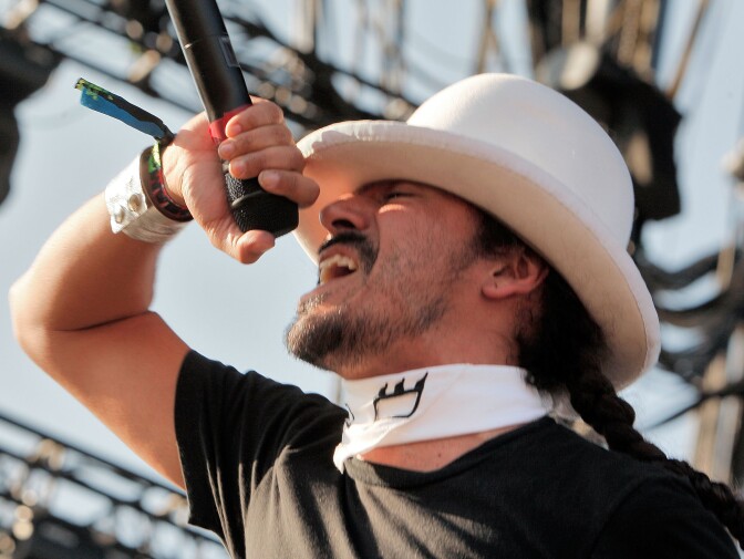 Ruben Albarran is the frontman for Cafe Tacvba.