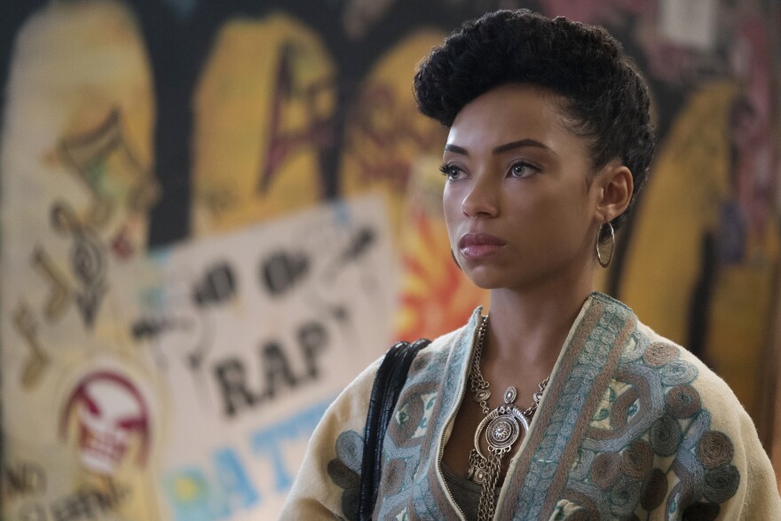 Logan Browning as Sam White in "Dear White People" on Netflix.