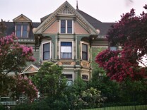 One of the Victorian homes of historic Angelino Heights.