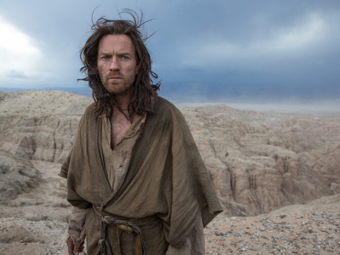 Ewan McGregor stars as both Jesus and Satan in the new film, 'Last Days in the Desert'