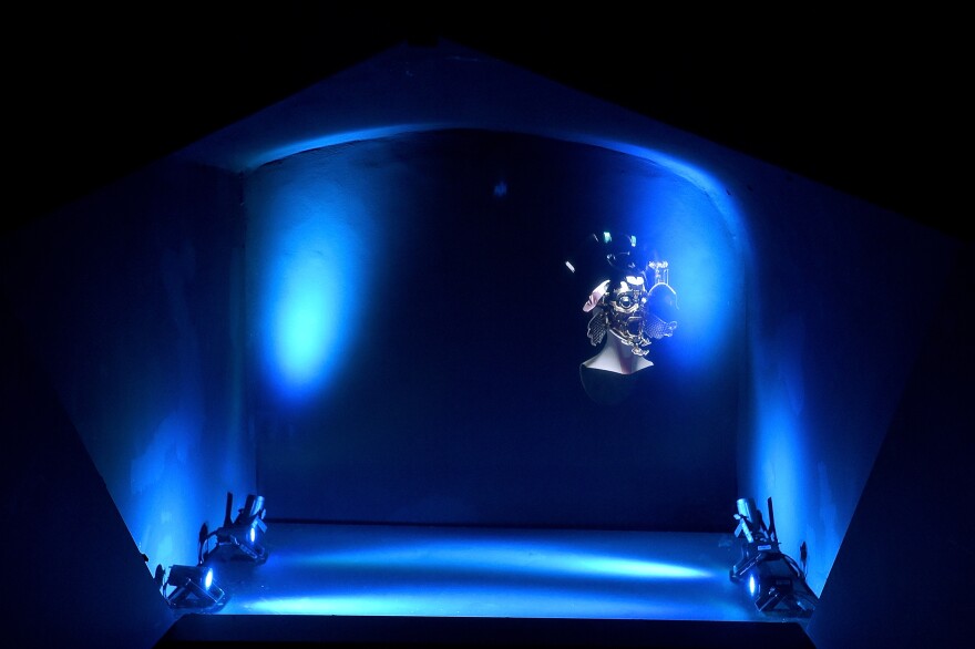 LONDON, ENGLAND - MARCH 23:  Lights of Soho set up for the "Ghost in The Shell" London Gala Screening After Party on March 23, 2017 in London, United Kingdom.  (Photo by Tabatha Fireman/Getty Images)