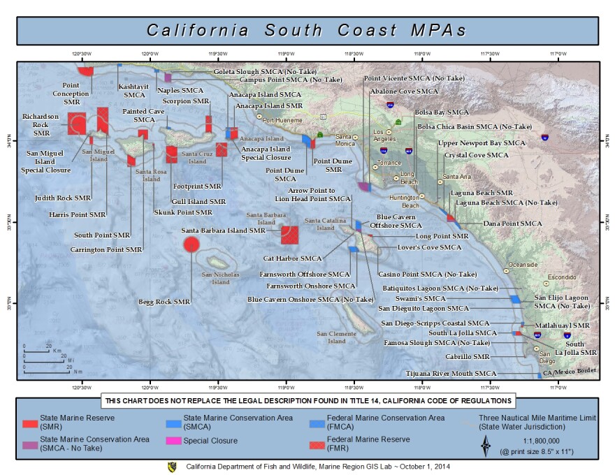 Marine Protected Areas in Southern California