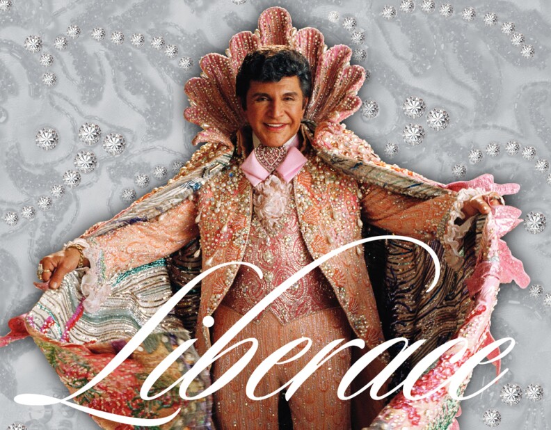 Cover of the book "Liberace Extravaganza!" published by HarperCollins. 