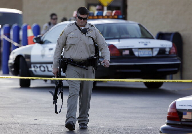Las Vegas violence: Police officers and bystander killed in ambush | LAist