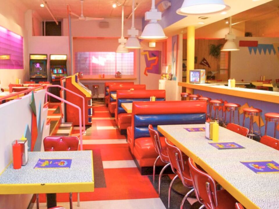 A look at Saved by the Max, a Saved by the Bell-themed pop-up restaurant.