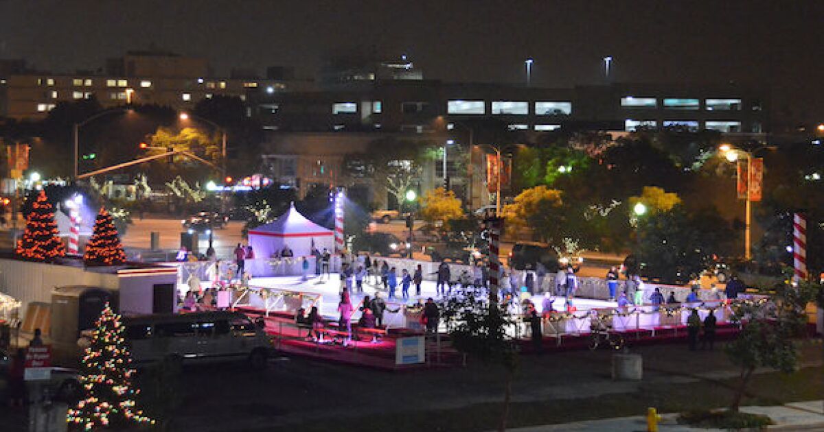 Holiday Ice Rink in Culver City LAist NPR News for Southern