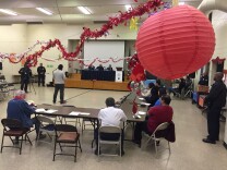 The LA Police Commission is holding a series of public meetings gathering residents' input on what they want to see in a new LAPD chief. This one at the Montecito Heights Senior Center attracted about 20 people. 