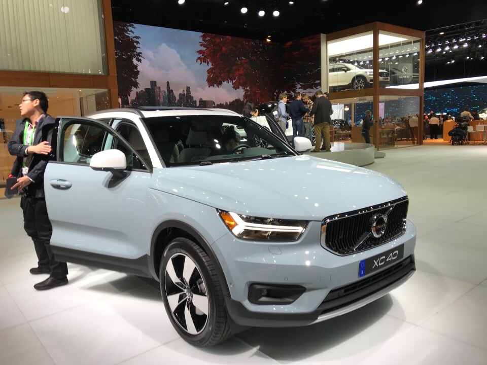 Volvo's new XC 40, it's new compact crossover.