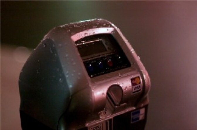 A Los Angeles parking meter.