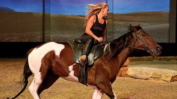 A promo shot from Valitar, the epic, or epic fail, horse show in San Diego whose performers and vendors are still owed millions from the producers, Mark and Tatyana Remley.