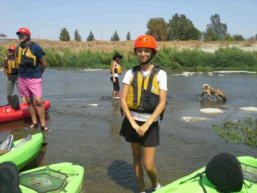 "This past spring I was able to take my 13 year old daughter on an afternoon paddle on a short stretch of the L.A. River. We were able to have a simple and short afternoon adventure on water in the middle of L.A.. Imagine if we were able to create park space in the middle of our most populated areas where you can sit and watch birds, sunlight on water and a river."