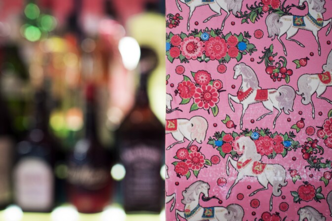 Owner Reza Fahim dreamt up the concept for Girl at the White Horse when he realized his friends were staying in, more than going out.