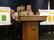 Los Angeles Sheriff Jim McDonnell attributes 2014 crime reduction to better policing and community relations.