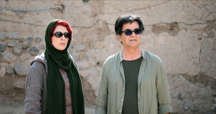 Jafar Panahi and Behnaz Jafari in '3 Faces'
