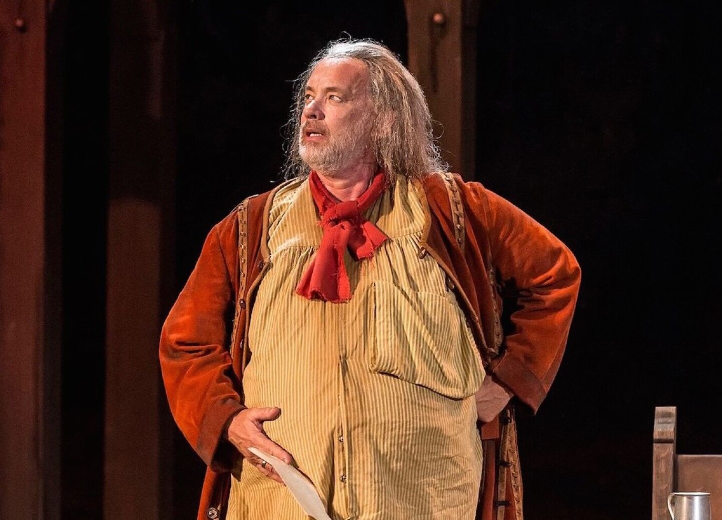 Tom Hanks is Falstaff in the Shakespeare Center of Los Angeles production of "Henry IV."