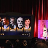 BEVERLY HILLS, CA - JANUARY 10:  Emma Stone and Seth MacFarlane announce the nominees for Best Director at the 85th Academy Awards Nominations Announcement at the AMPAS Samuel Goldwyn Theater on January 10, 2013 in Beverly Hills, California.  (Photo by Kevin Winter/Getty Images)