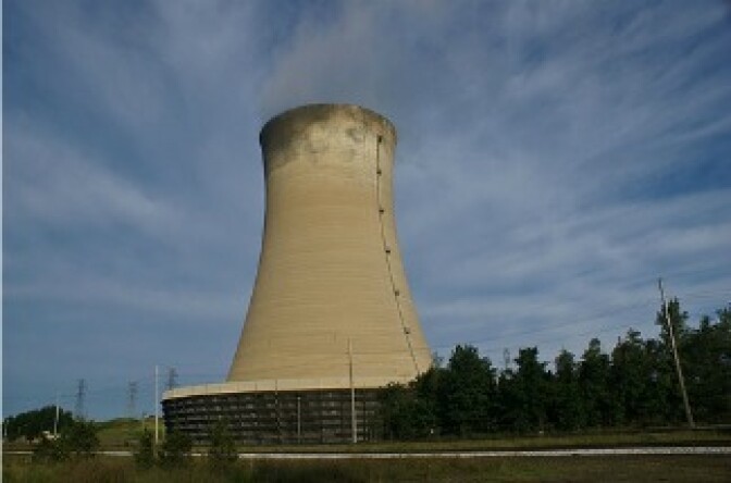A nuclear silo.
