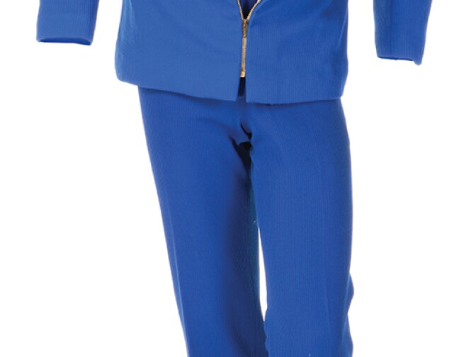 Disneyland People Mover attraction cast member costume.