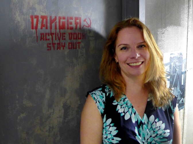 Karyn Meek, production stage manager for the Tony-nominated musical <em>Natasha, Pierre & The Great Comet of 1812, </em>describes stage managers as "the hub of the wheel."