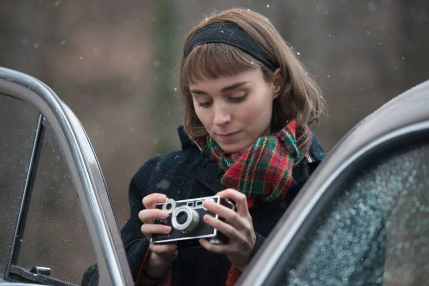 Rooney Mara plays, Therese Belivet, a young woman finding her queer identity in the 1950's in the upcoming film "Carol" 