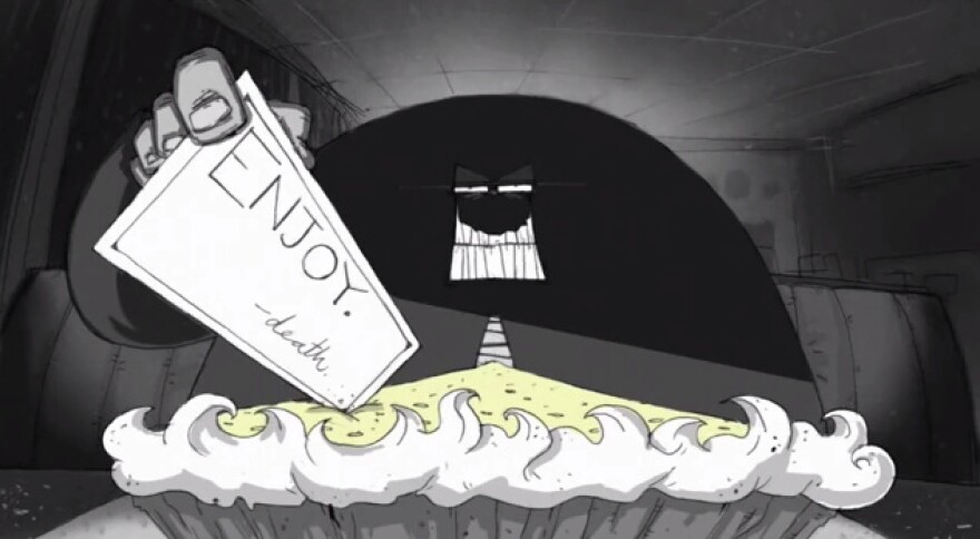 "Key Lime Pie" is one of Decker's favorite shorts that will be shown at the festival Tuesday. "In this animated noir, a man's obsession with key lime pie brings him to the brink of insanity and a chance encounter with the grim reaper," according to the film's YouTube description. 