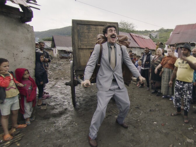 Sacha Baron Cohen in <em>Borat Subsequent Moviefilm.</em>