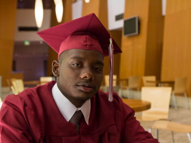 Keith Partner, 18, has been at L.A. County's Challenger youth probation camp four times since he was 15. “I seen a lot of changes there,” Partner said. “It went from good to bad, to bad to good…For me, I seen that it changed by more supports…little stuff to keep us motivated.”