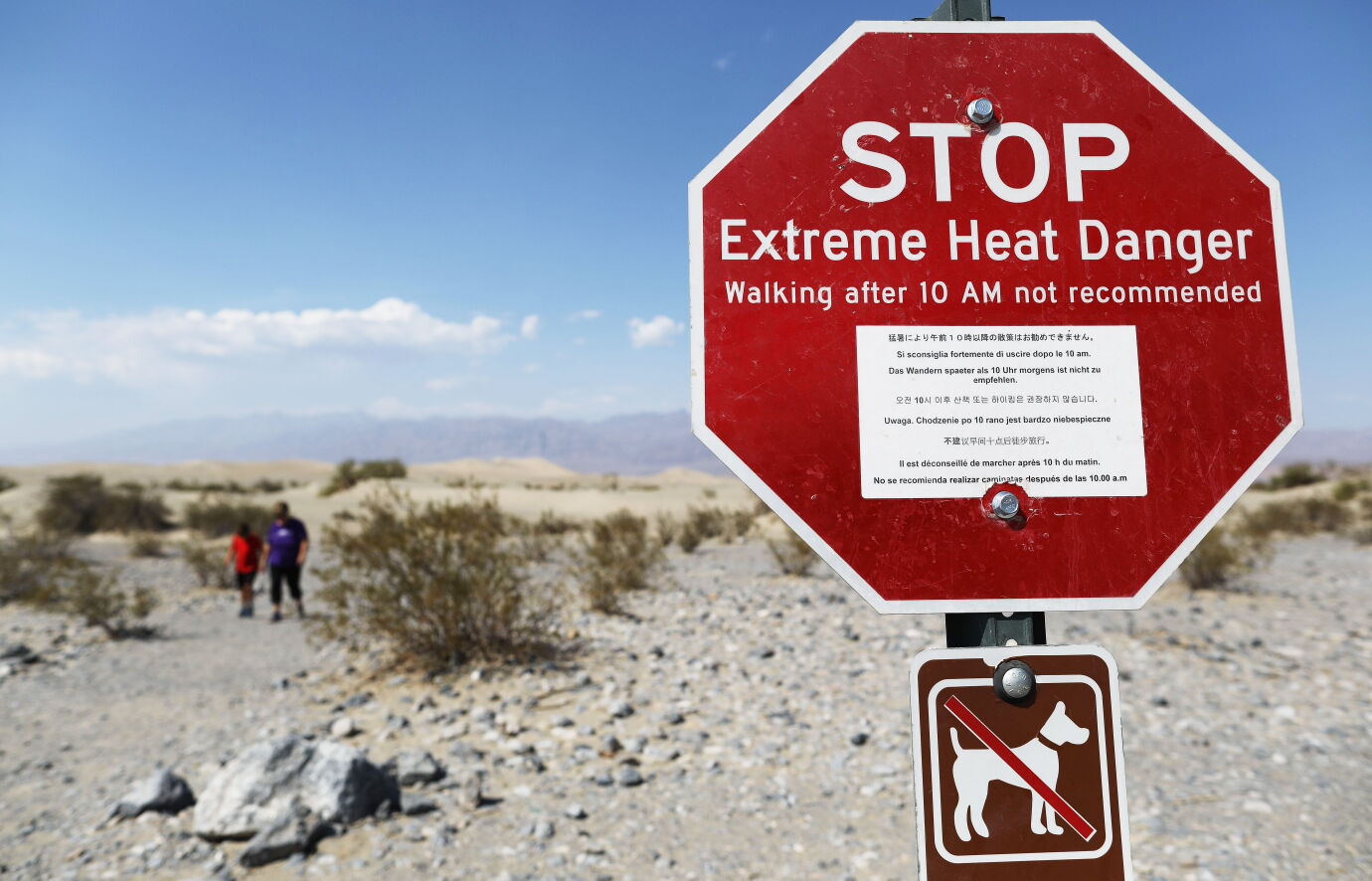 Heat Wave In Death Valley